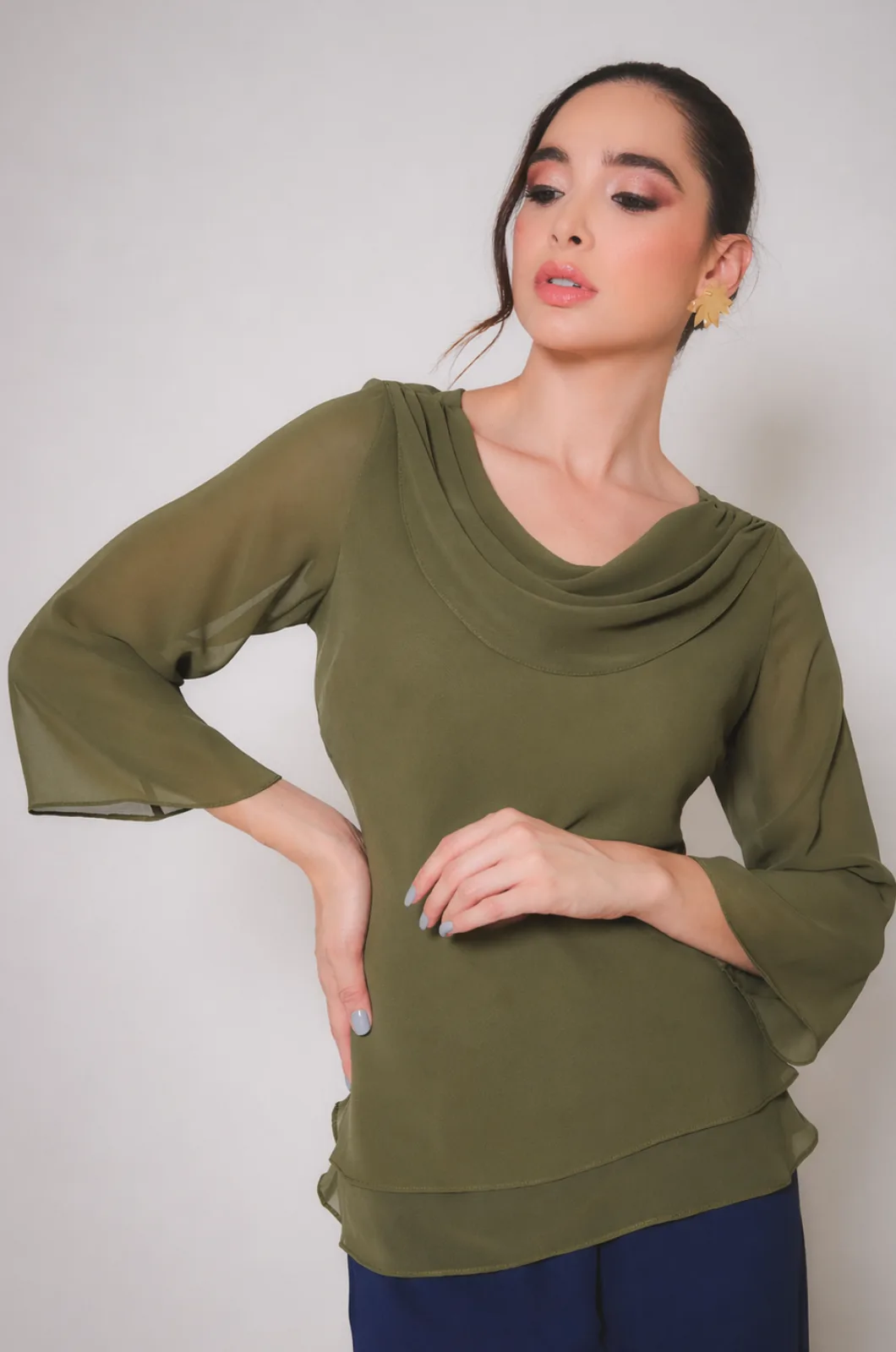 Alternative view of Blusa Magnolia