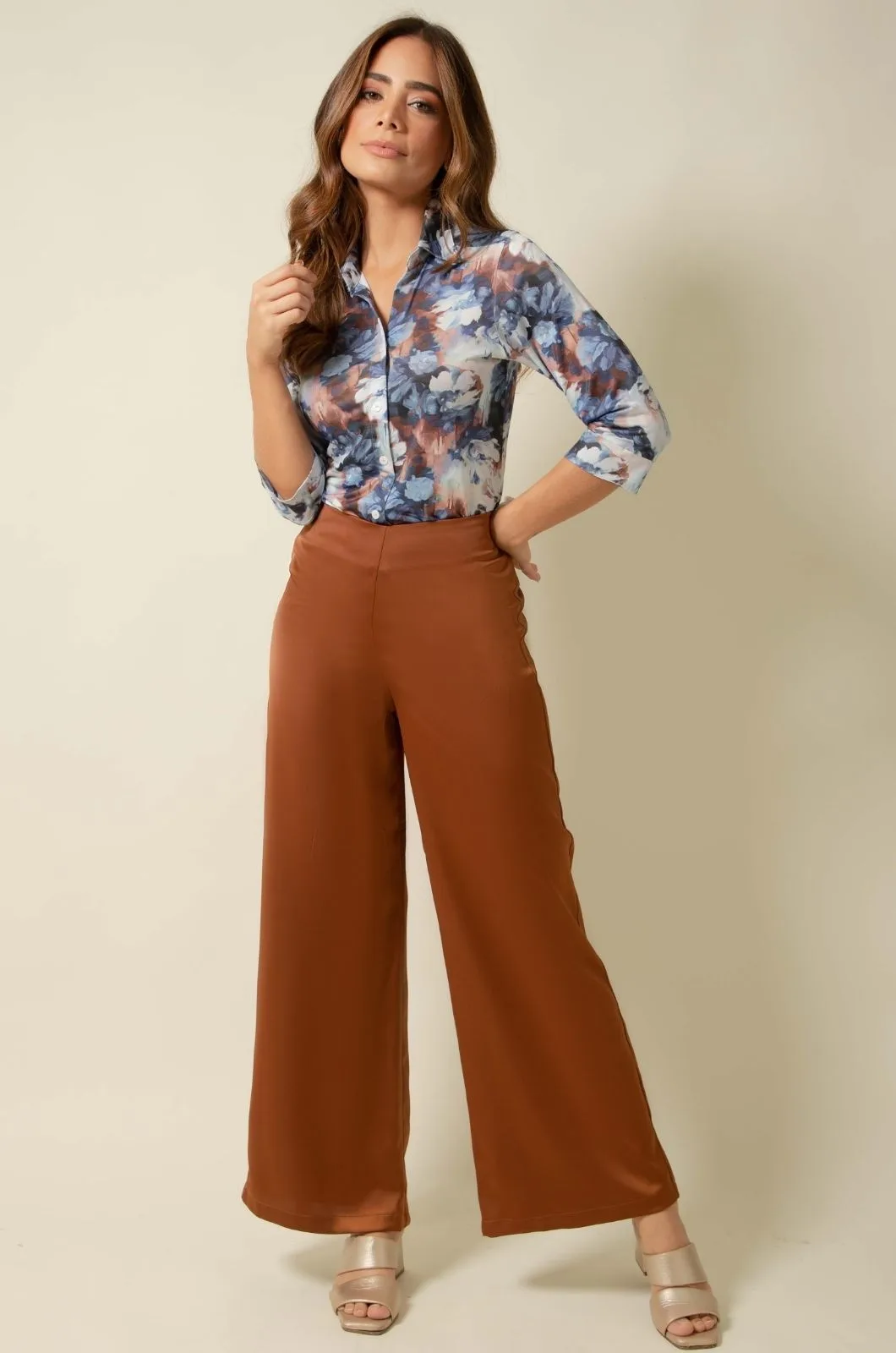 PANTALON PALAZZO PRET ENRRESORTADA - Imagen 3