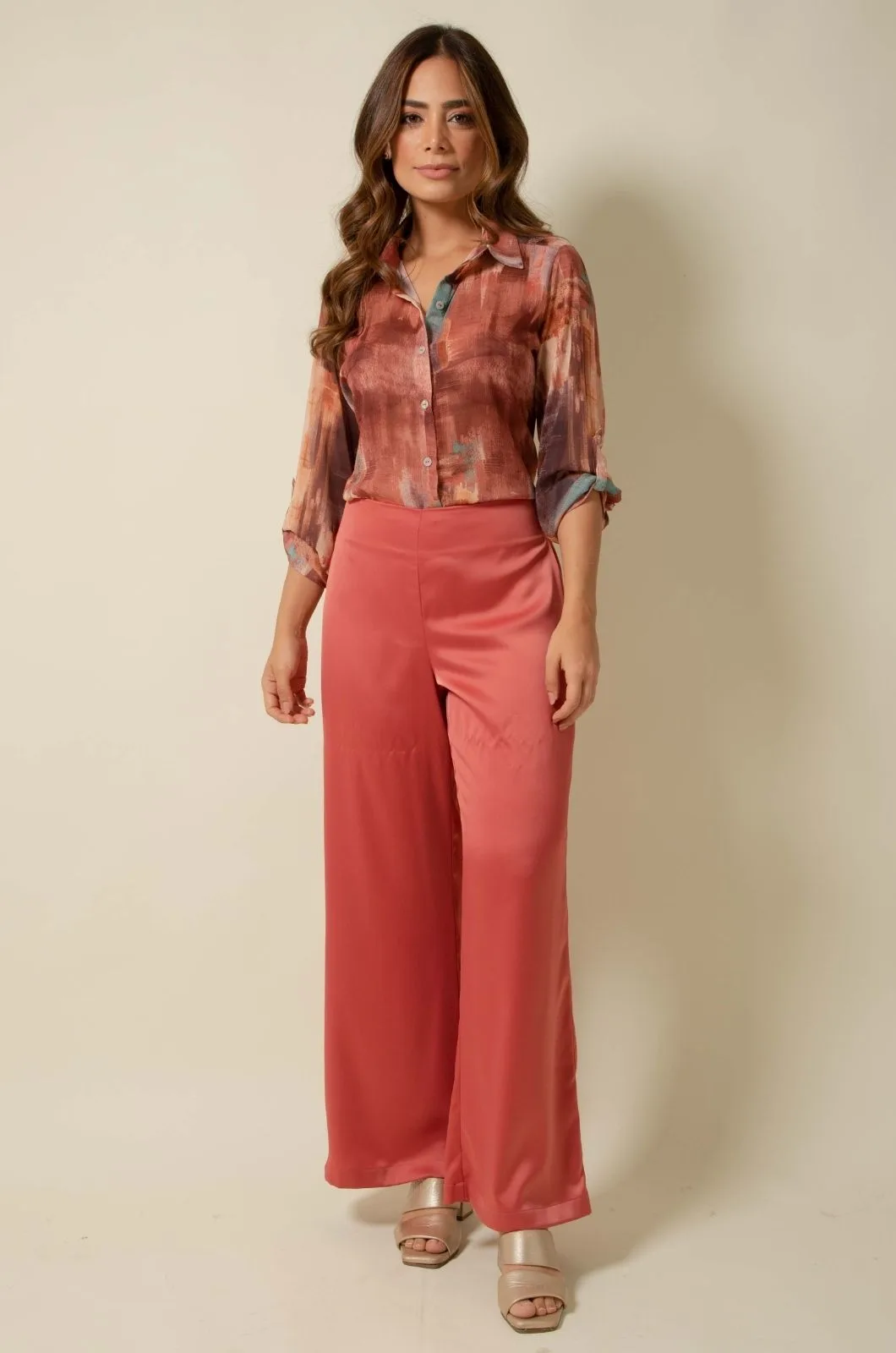 Alternative view of PANTALON PALAZZO PRET ENRRESORTADA