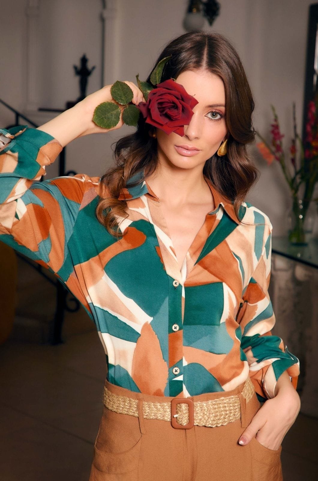 BLUSA CAMISERA MG LARGA