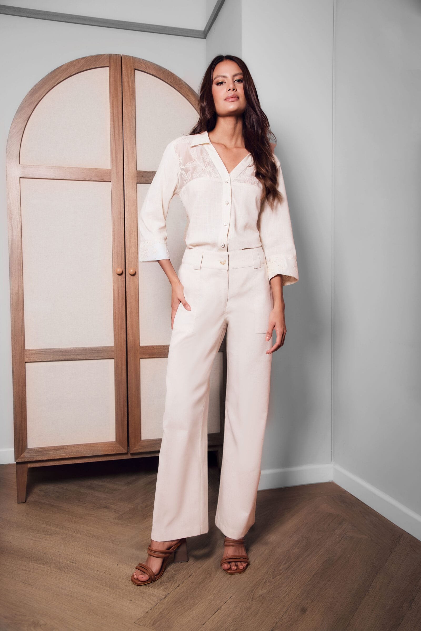 PANTALON PALAZZO BOLSILLO PARCHE