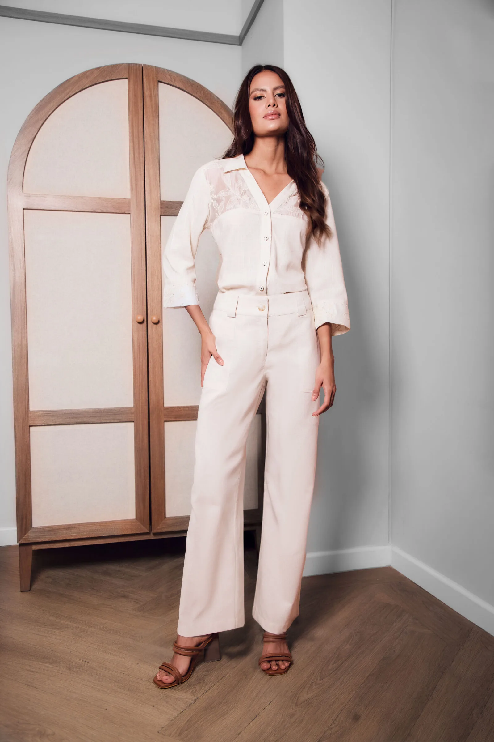 PANTALON PALAZZO BOLSILLO PARCHE