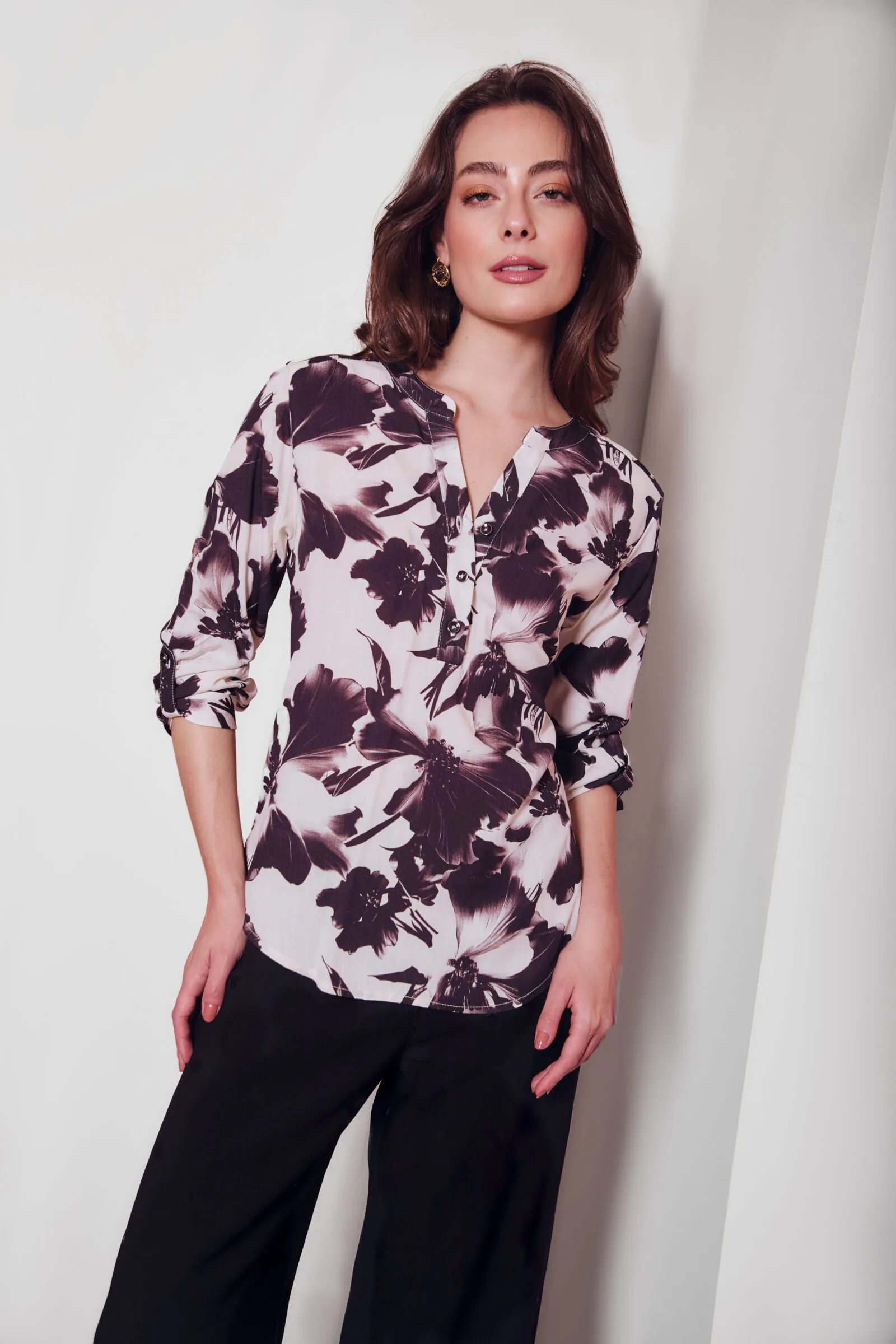 Alternative view of Blusa Oceana