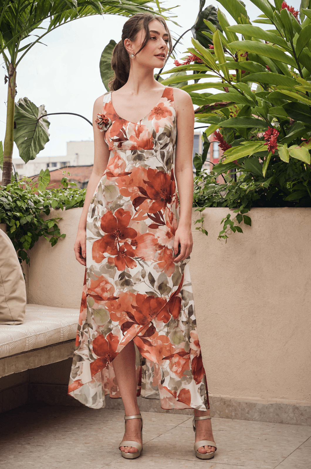 Alternative view of Vestido Imperio