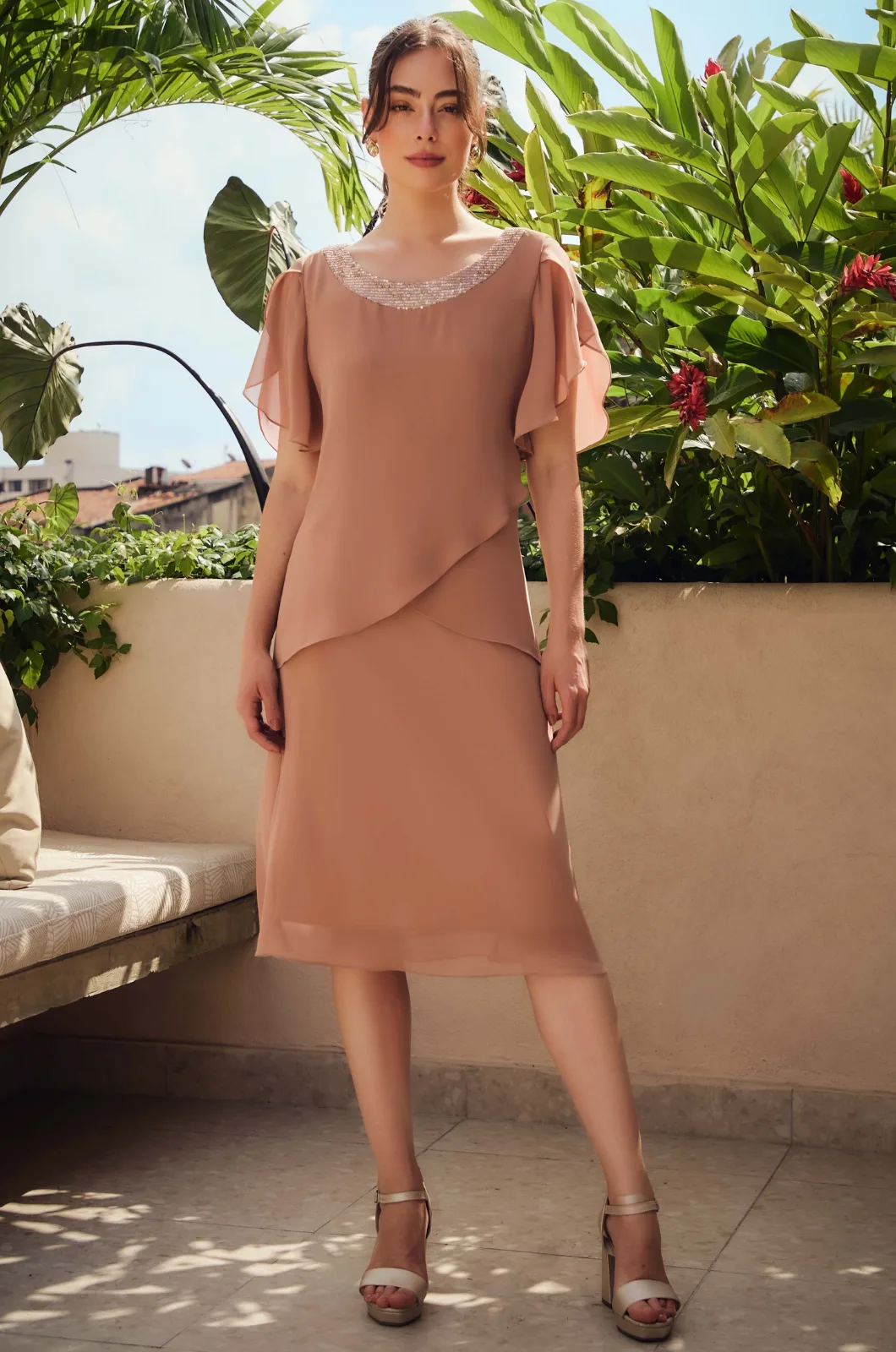 Vestido Canela