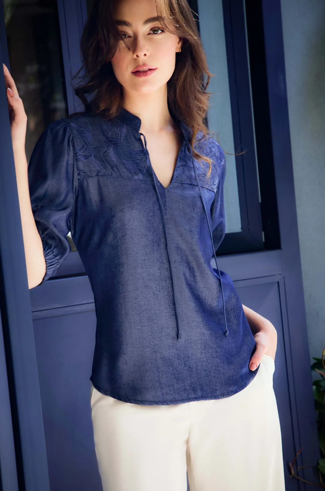 Blusa Índigo