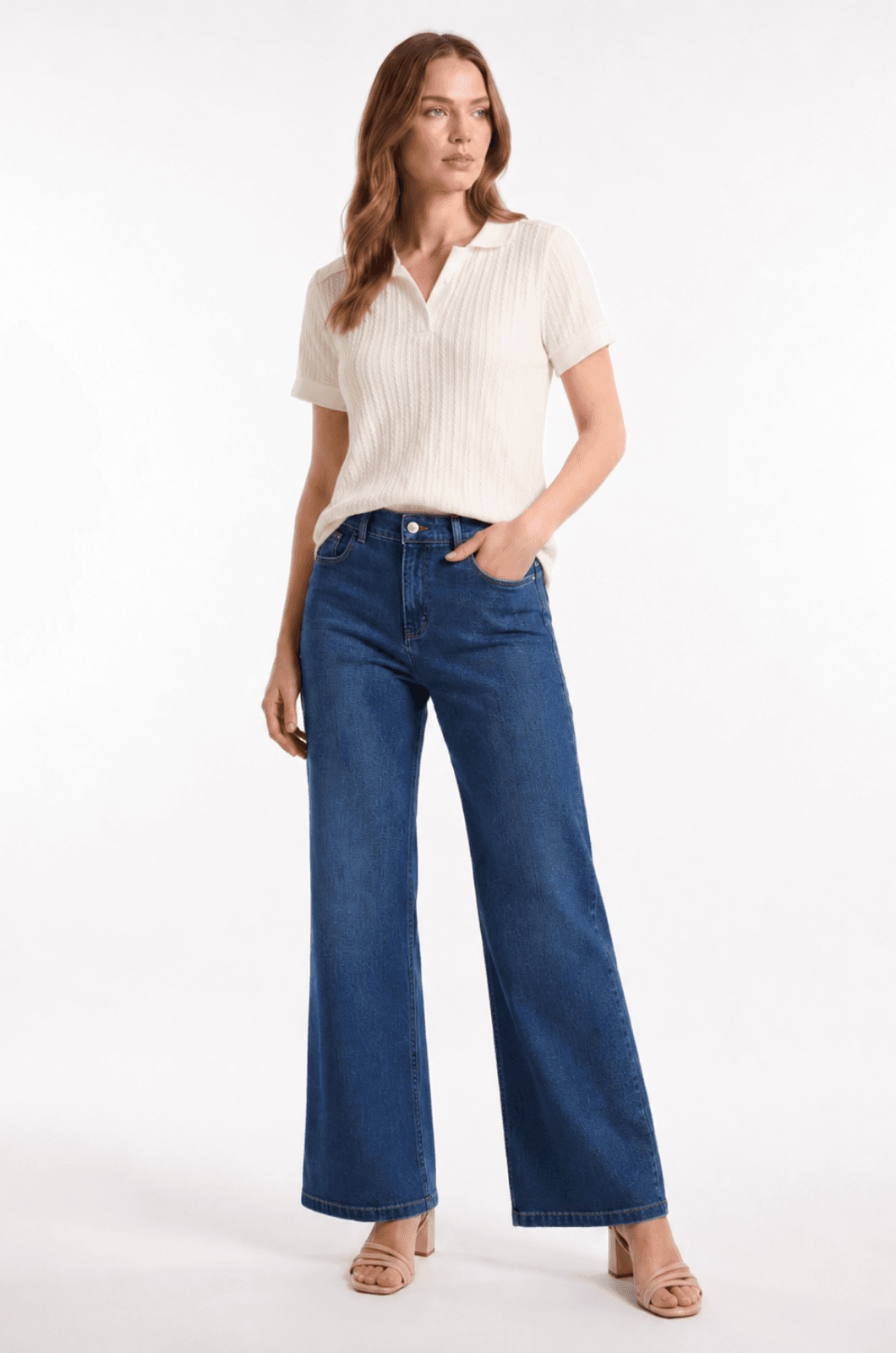 Pantalon Denim Blue