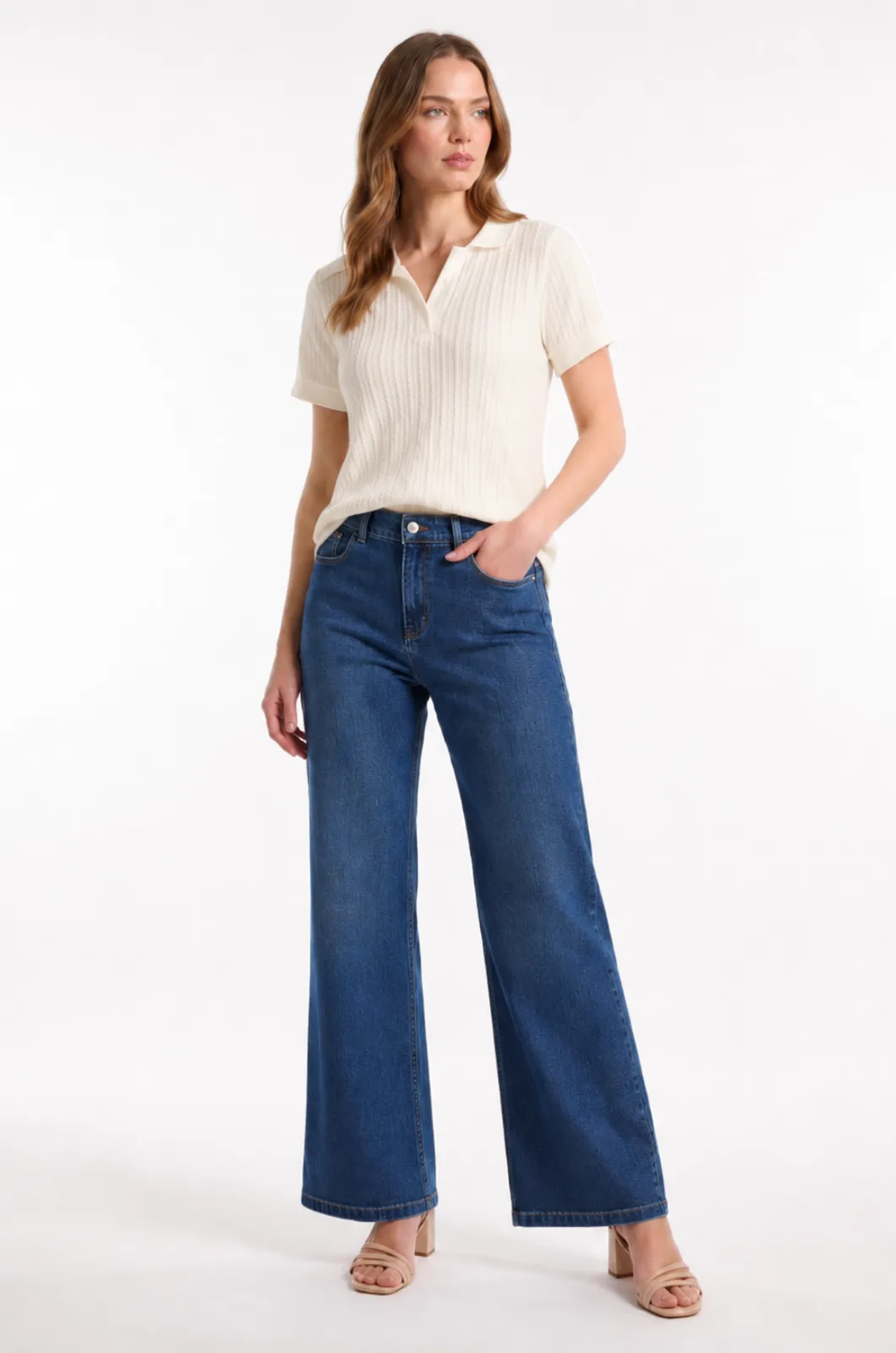 Pantalon Denim Blue