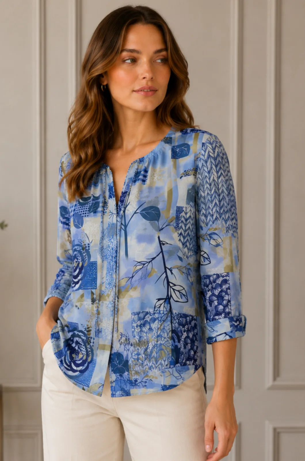 Alternative view of Blusa Blush