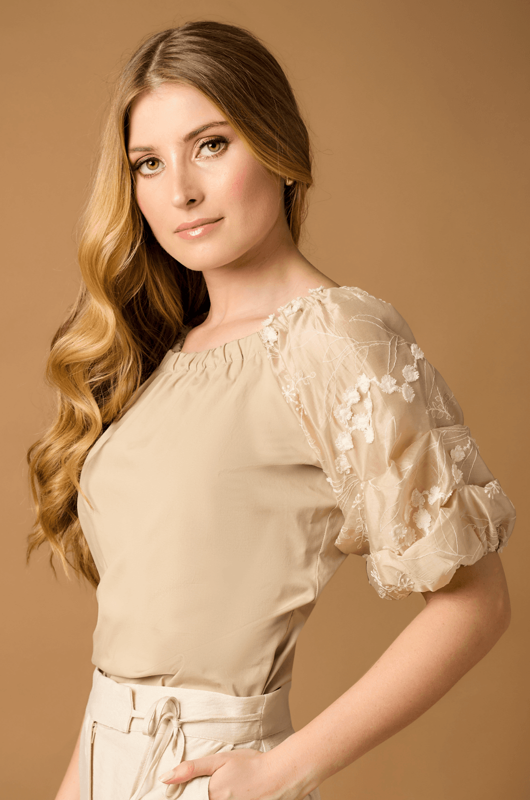 Alternative view of Blusa Olimpia